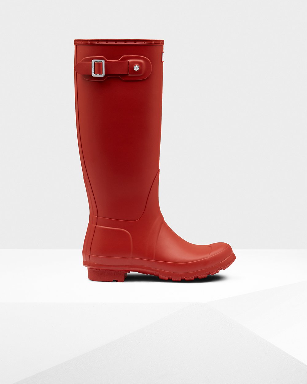 Galochas Altas Hunter Feminina Vermelhas - Original - 52UGDYENZ